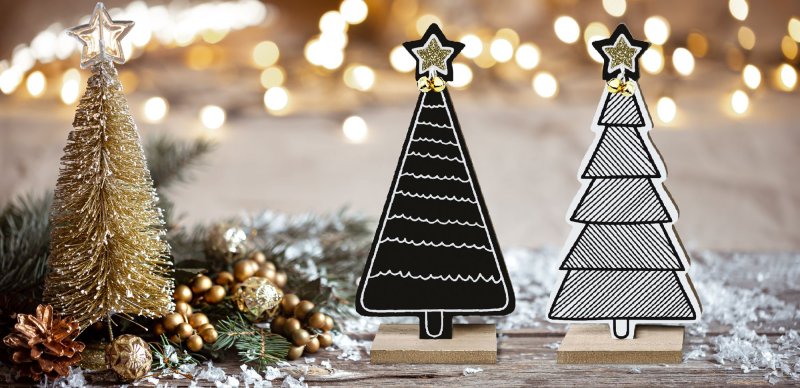 Christmas decoration Christmas tree Black KL-21X14