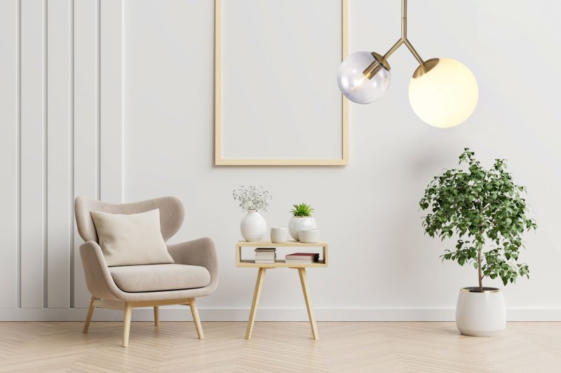 Pendant Lamp TOOLIGHT APP1013-2CP Ball Gold 2-light points E27 20x40x55cm