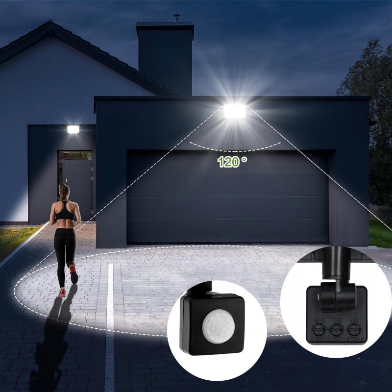 Panel LED motion sensor 50W RSL008-50NS