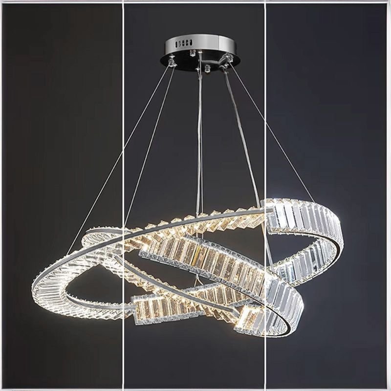 CEILING LAMP CHANDELIER TOOLIGHT LED APP1525-CP60/80 CHROME