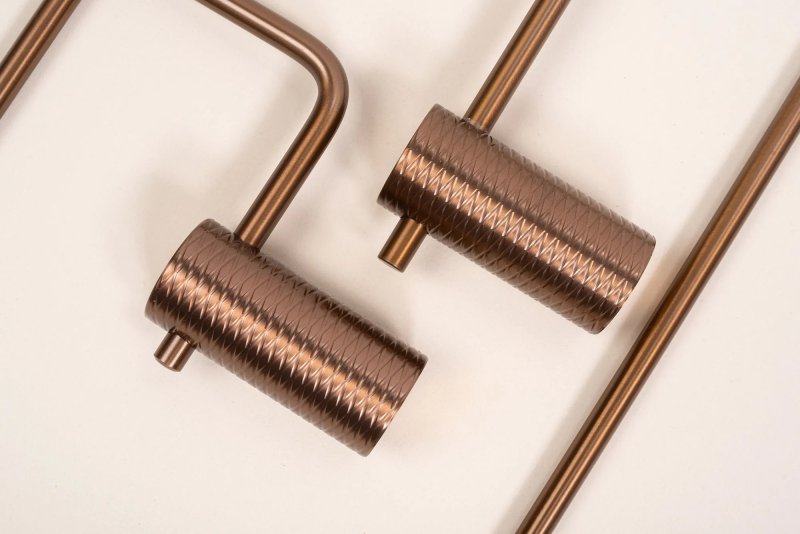 BATHROOM HANGER REA 9706 PRISM BRUSH COPPER