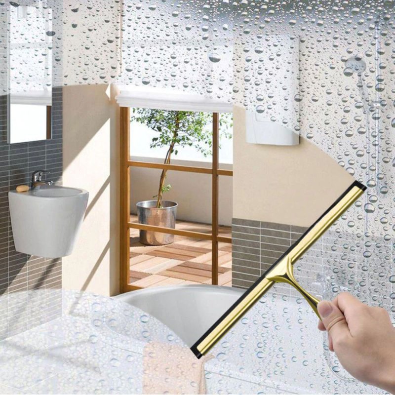Bathroom squeegee Gold