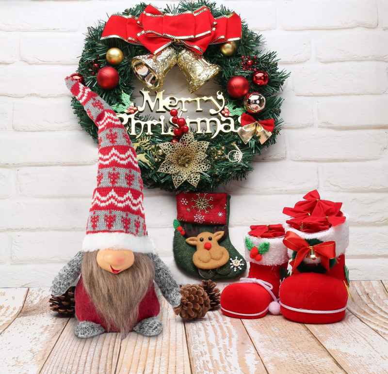 Christmas Gnome YX068 50cm White