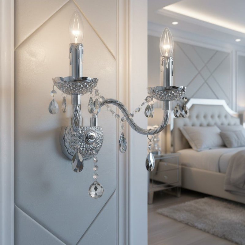WALL LIGHT TOOLIGHT EBT017-2W CHROME
