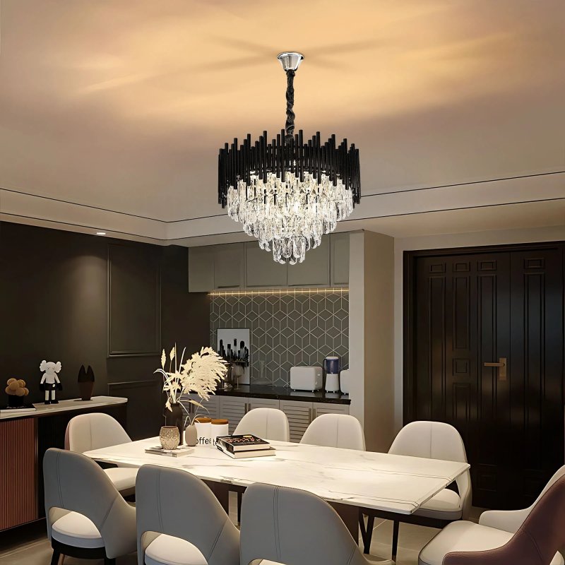 CEILING LAMP CHANDELIER TOOLIGHT G063-CP 50cm BLACK