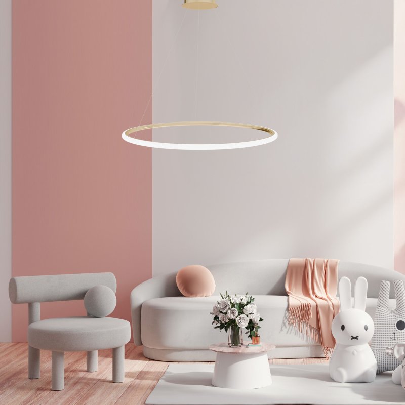 PENDANT LAMP TOOLIGHT LHJ001-CP 40 CM GOLD 30 GOLD