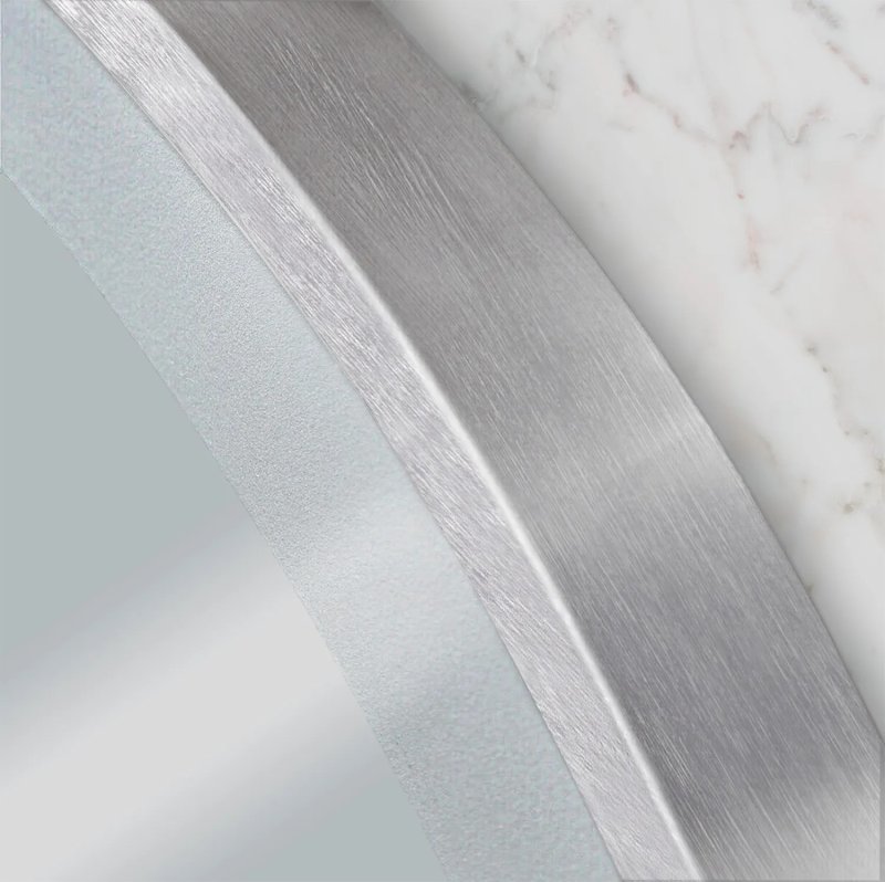 Mirror LED 80cm MMJ BRUSH SILVER