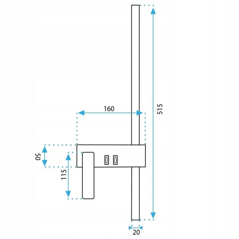 WALL LAMP APP1439-W RIGHT BLACK GOLD