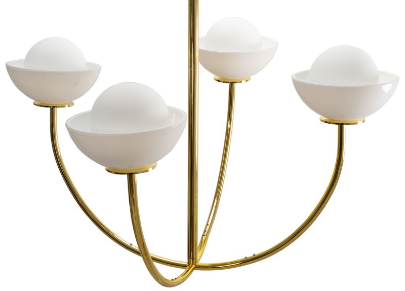 Pendant Lamp TOOLIGHT APP1200-CP Metal Gold - White G9 4-light points