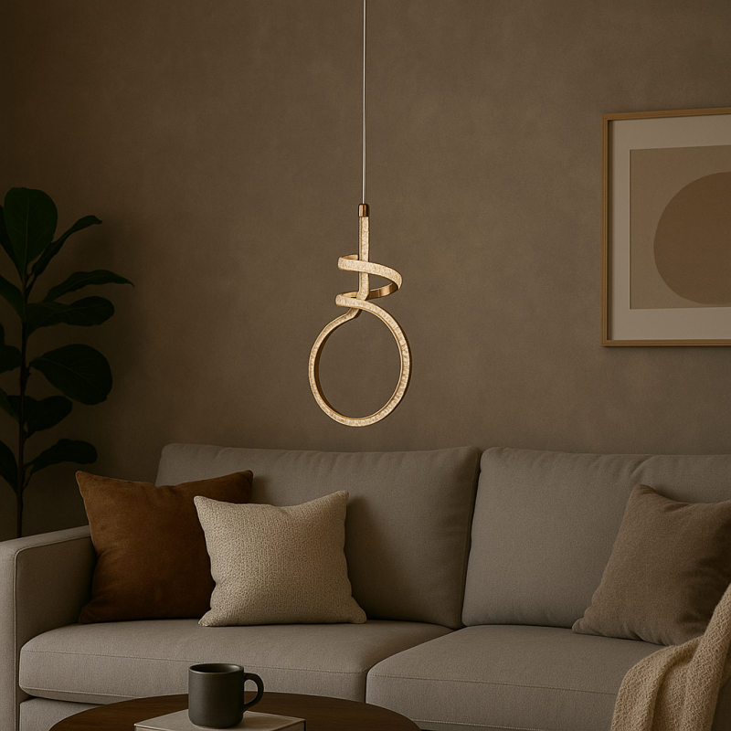 CEILING LAMP CHANDELIER TOOLIGHT G071-CP GOLD