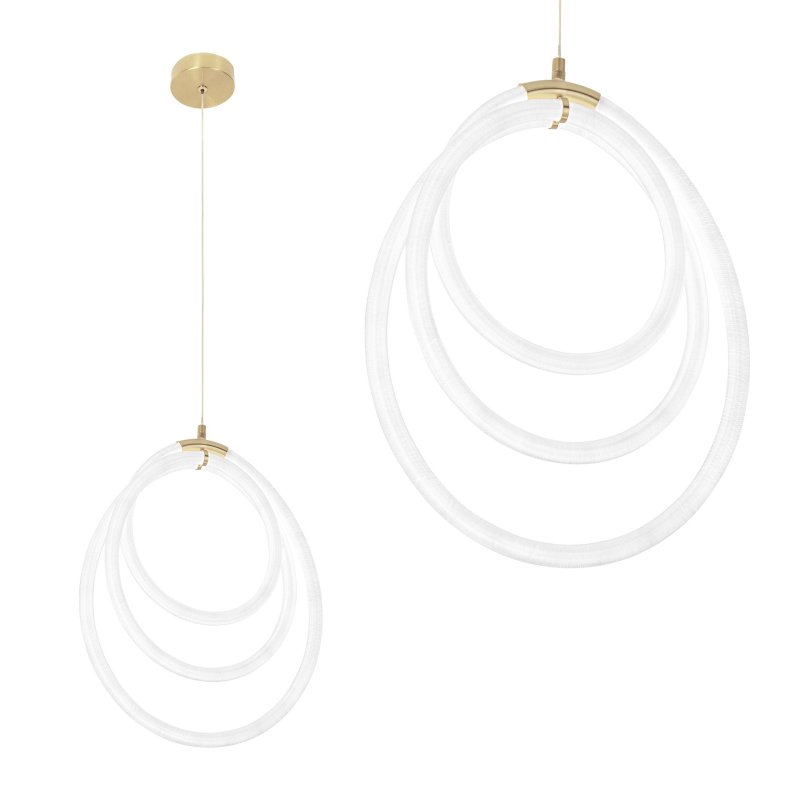 CEILING LAMP CHANDELIER TOOLIGHT LED G016-CP GOLD