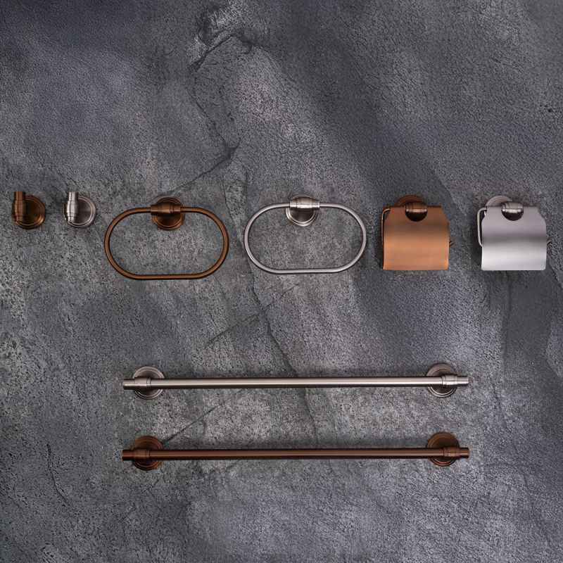 TOILET PAPER HOLDER REA 1608 ARISTO BRUSH COPPER