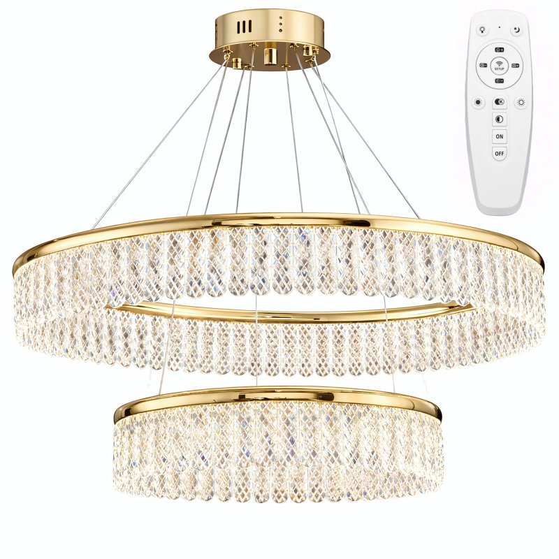 CEILING LAMP CHANDELIER TOOLIGHT APP1750-CP GOLD LED