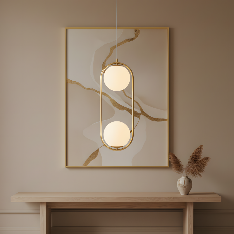 PENDANT CEILING LIGHT TOOLIGHT G134-2CP GOLD