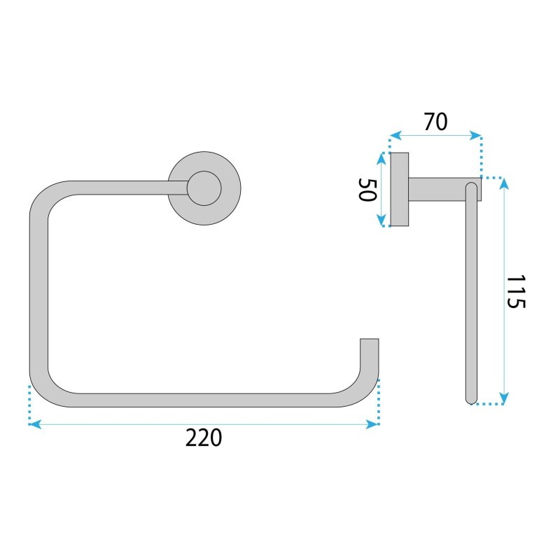 Rea Bathroom Hanger 5610 Leo Titan