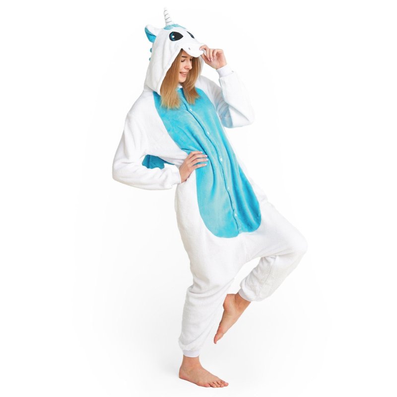 KIGURUMI SUIT TUTUMI UNICORN BLUE M