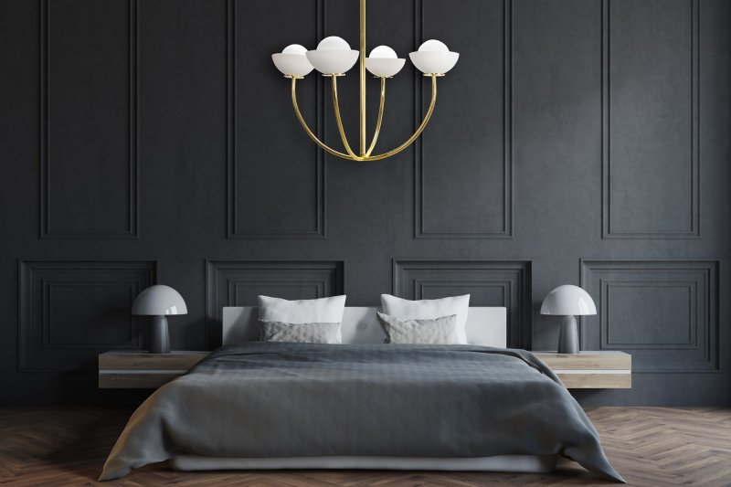 Pendant Lamp TOOLIGHT APP1200-CP Metal Gold - White G9 4-light points