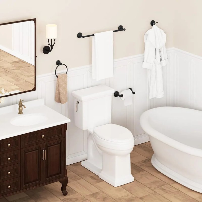 Toilet paper holder 332869A BLACK