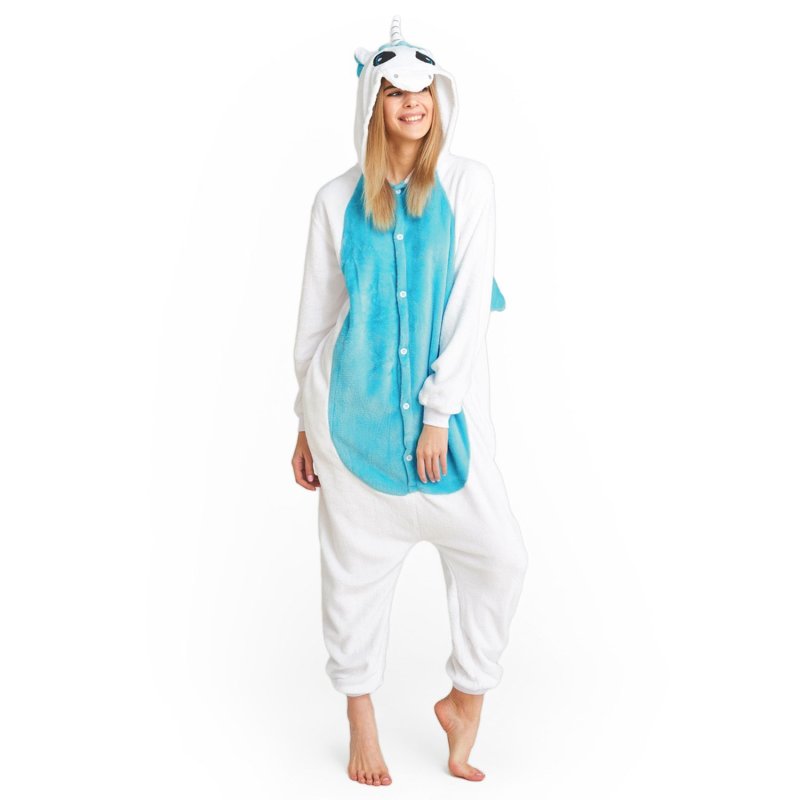KIGURUMI SUIT TUTUMI UNICORN BLUE M