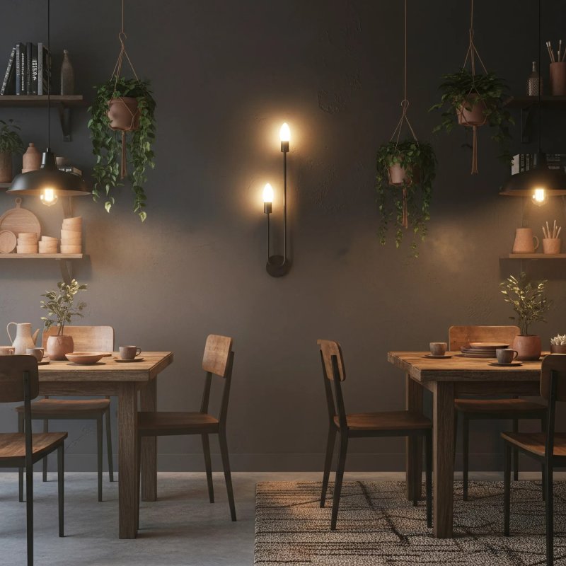 Wall Light Toolight APP1147-2W E14 black