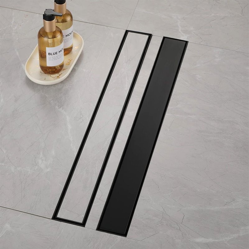 Linear Drainage REA Neox Black Matt 70