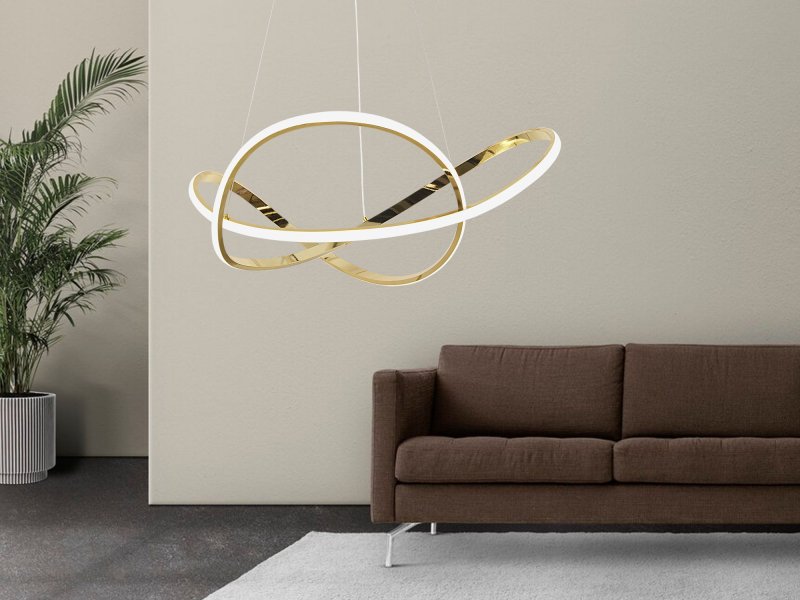 CEILING LAMP CHANDELIER TOOLIGHT LED G078-1CP GOLD