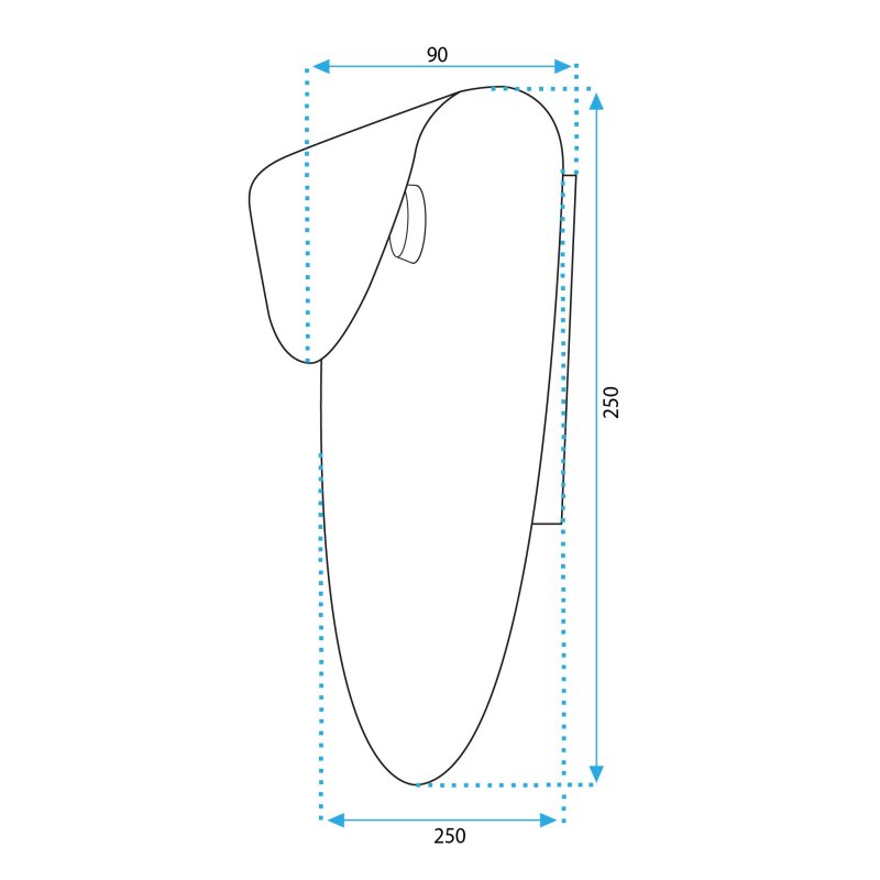 Wall lamp APP1428-W WHITE