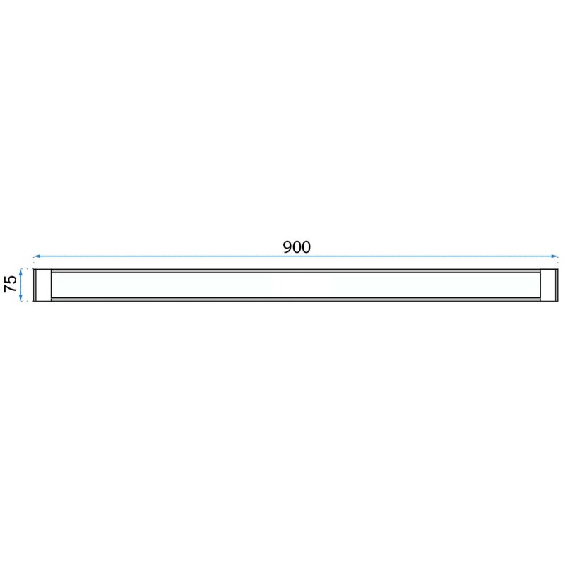 Panel LED 90cm WHITE 27W
