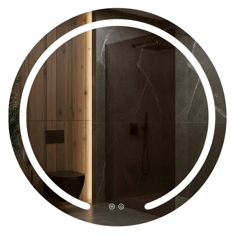 MIRROR REA MODERN 60 LED TRANSPARENT