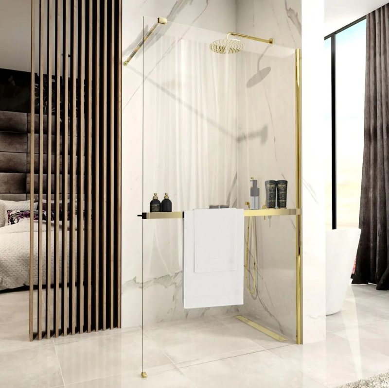 Bathroom hanger EVO GOLD BRUSH