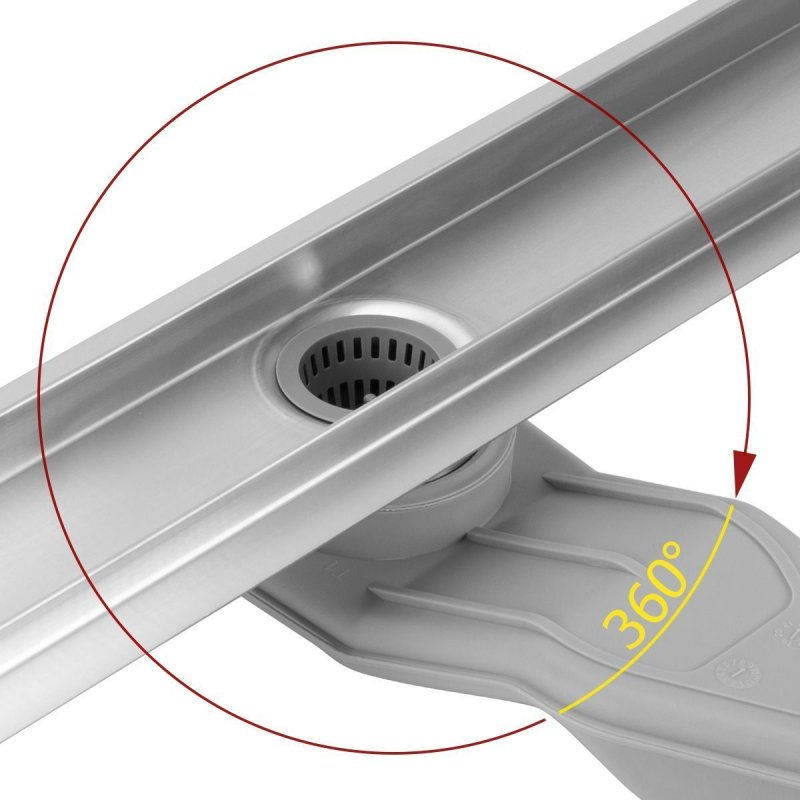 Linear Drainage REA Neox Superflow Brush Nickel 90