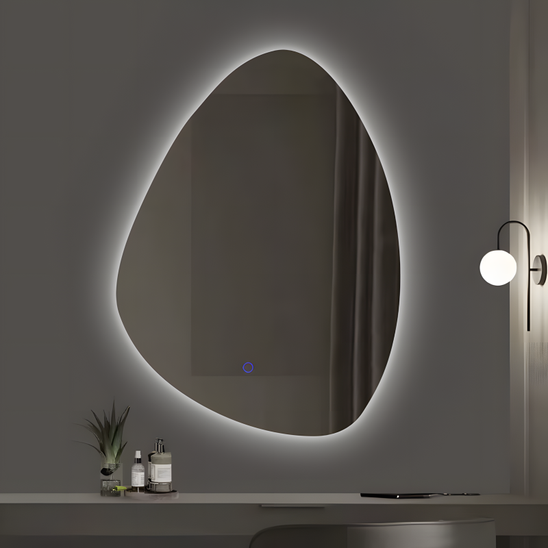 MIRROR REA LED YH-3347 80X60 TRANSPARENT