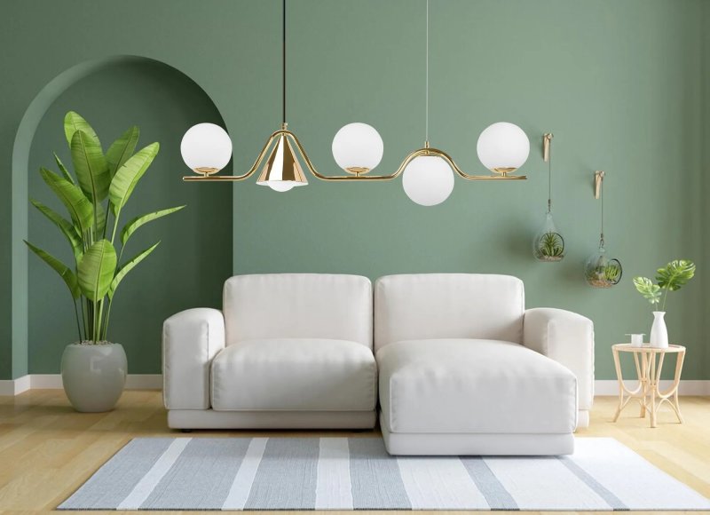CEILING LAMP CHANDELIER TOOLIGHT APP1662-5CP GOLD