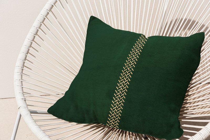 PILLOWCASE BC04 DARK GREEN