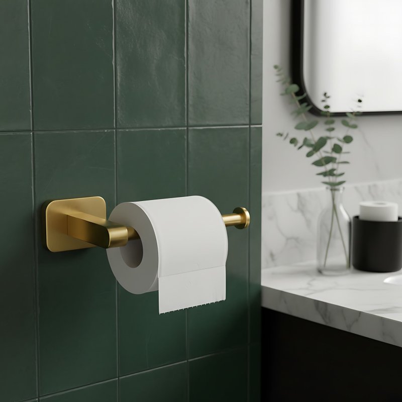 TOILET PAPER HOLDER REA 5909 NICO GOLD