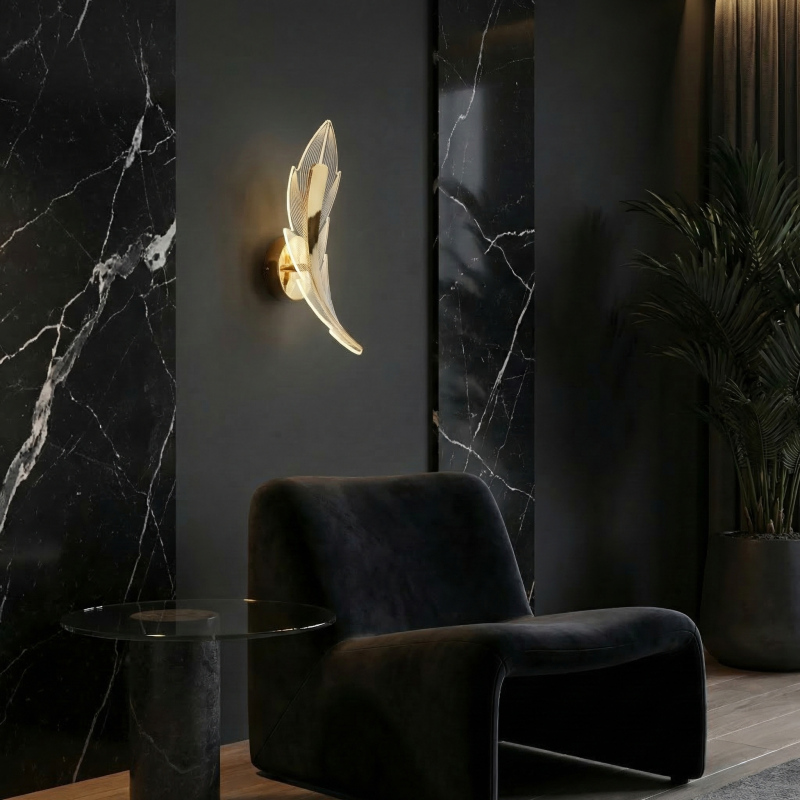 WALL LAMP REA G182-W GOLD