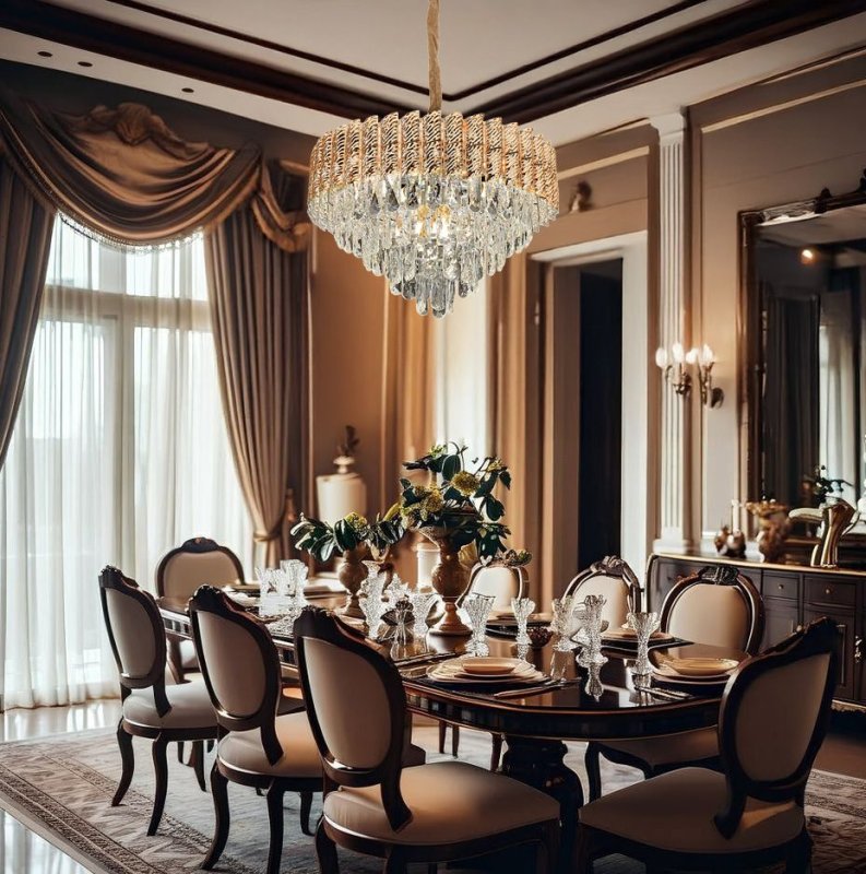 CEILING LAMP CHANDELIER TOOLIGHT G054-CP GOLD 50CM