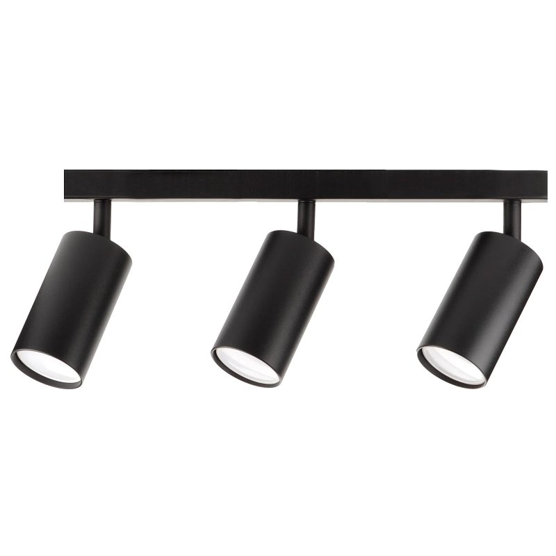 Pendant Lamp TOOLIGHT APP1243 SPOTS Metal Black GU10 3-light points