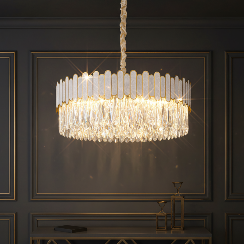 CEILING LAMP CHANDELIER TOOLIGHT APP1747-8CP GOLD 60CM