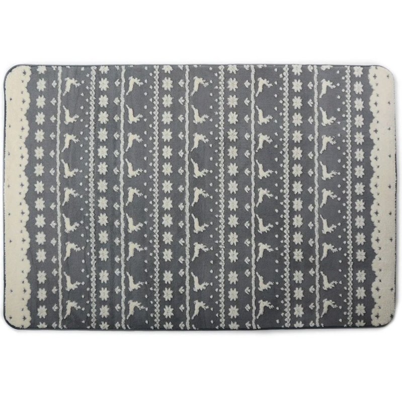 PLUSH CARPET CLOVER BERGEN GREY 1.60*2.30