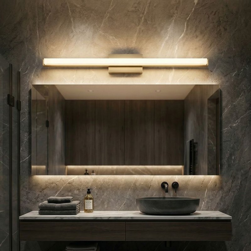 WALL LAMP REA APP1853-1W BRUSH GOLD