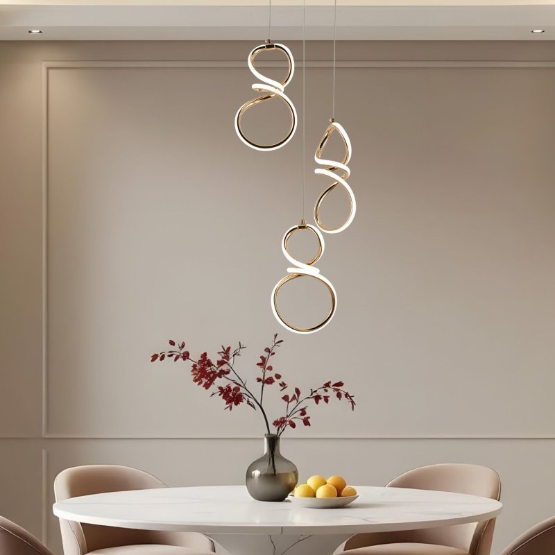 CEILING LAMP CHANDELIER TOOLIGHT G073-3CPR GOLD