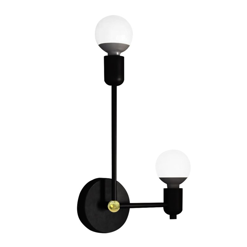 WALL LAMP TOOLIGHT APP1707-2W BLACK