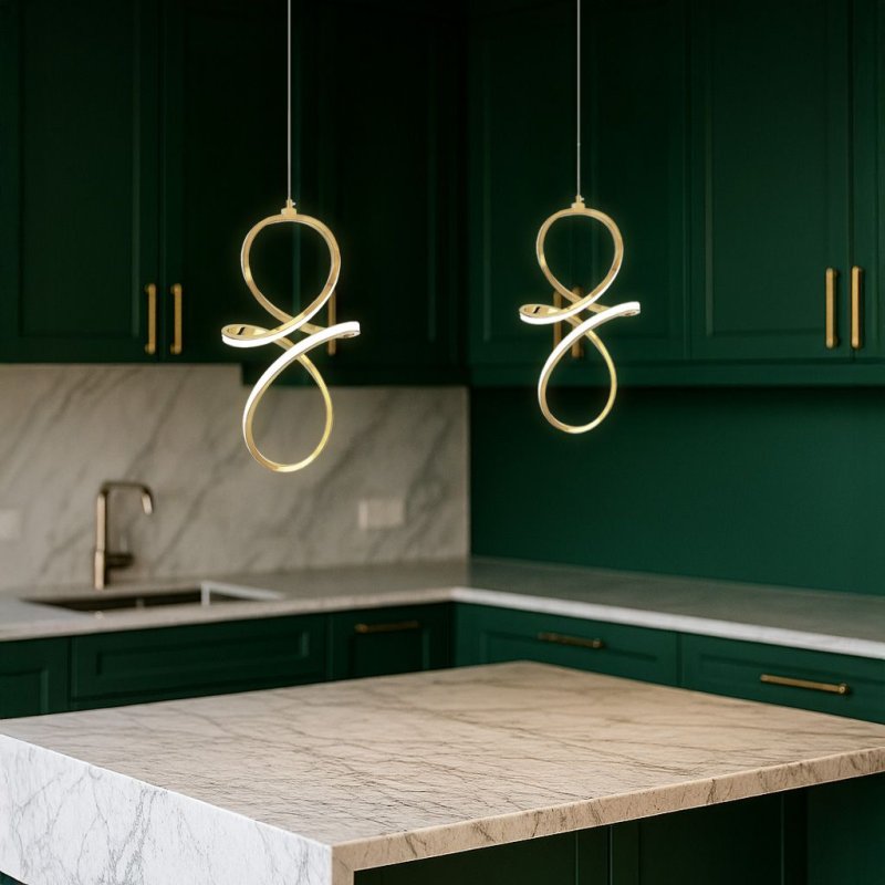 LED PENDANT LAMP TOOLIGHT LHJ091-1CP 100 GOLD