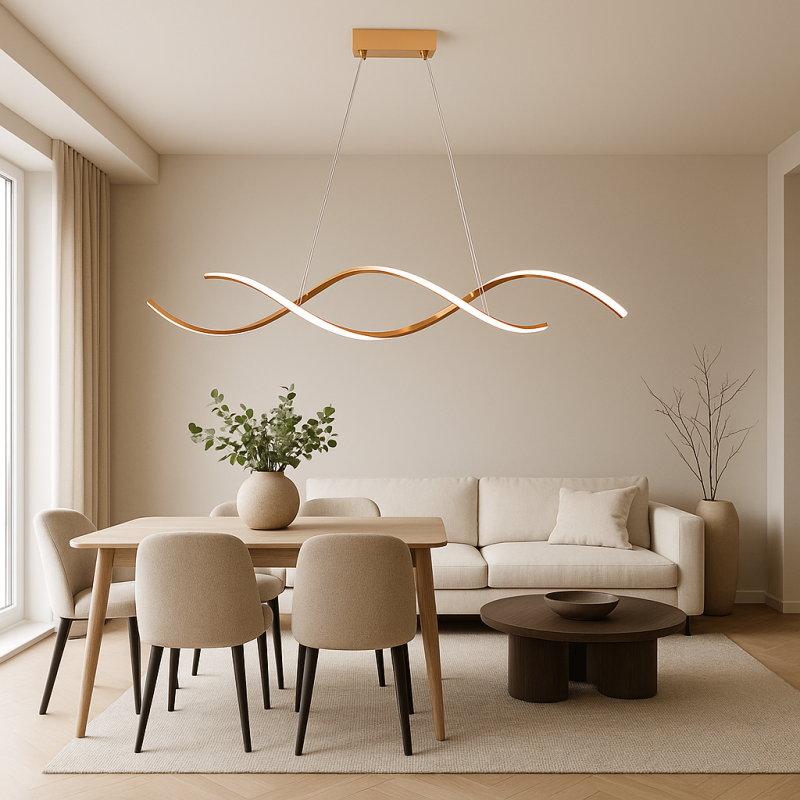 LED PENDANT LAMP TOOLIGHT LHJ021-CP 35 ROSE GOLD