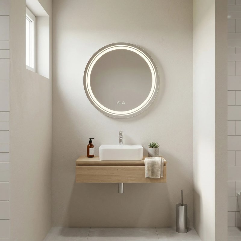 Mirror Rea Soft 50 Led Transparent