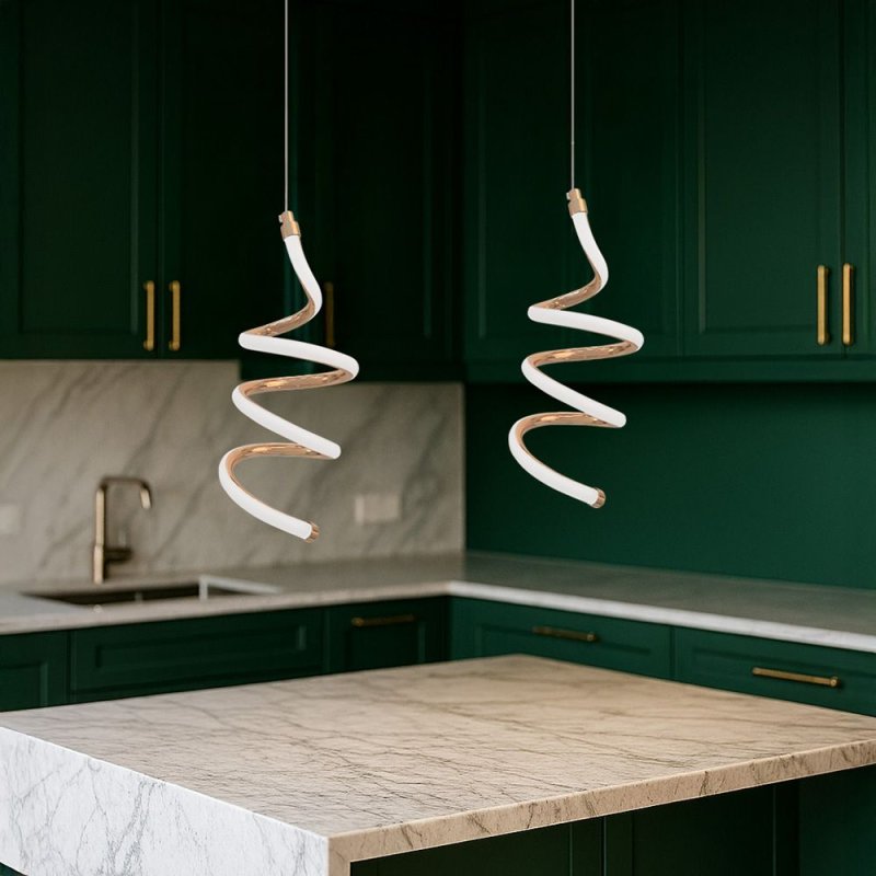 LED PENDANT LAMP TOOLIGHT LHJ096-1CP 19 GOLD, ROSE GOLD