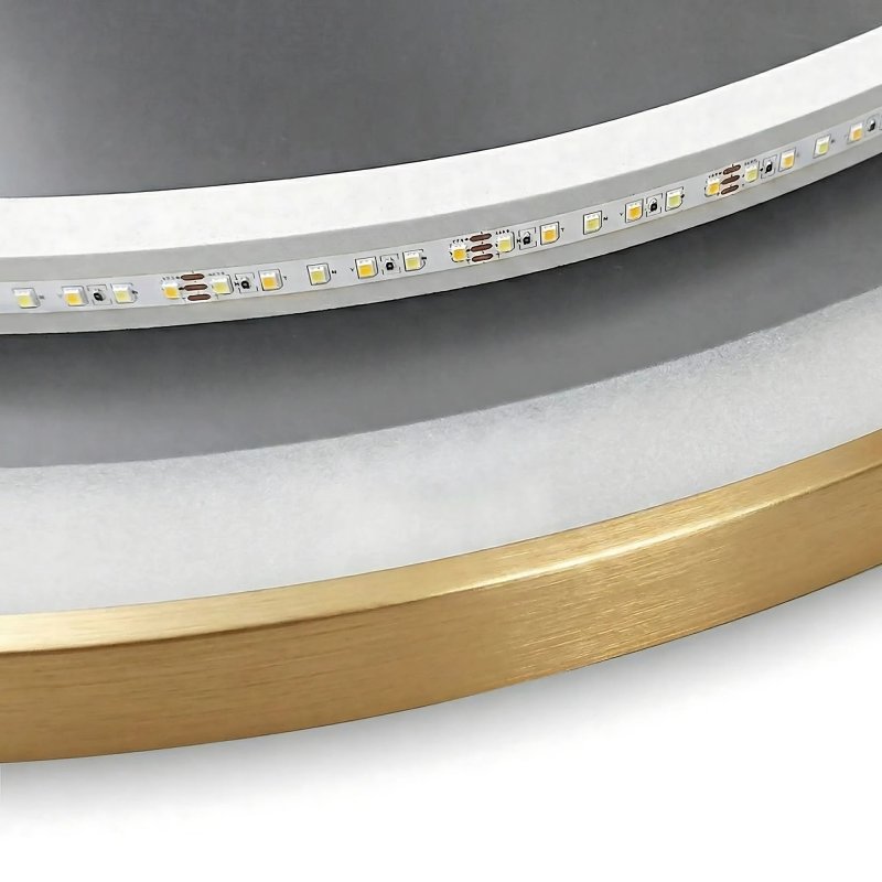 Bathroom LED Mirror REA MMJ 60cm Brushed Rose Gold