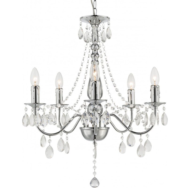 PENDANT CEILING LAMP TOOLIGHT EBT014-5CP CHROME