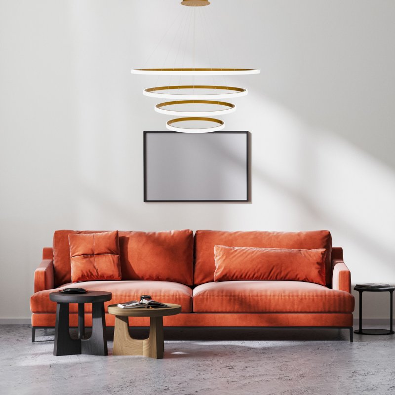 PENDANT LAMP TOOLIGHT LHJ010-CP4 BRUSH GOLD 30 BRUSH GOLD